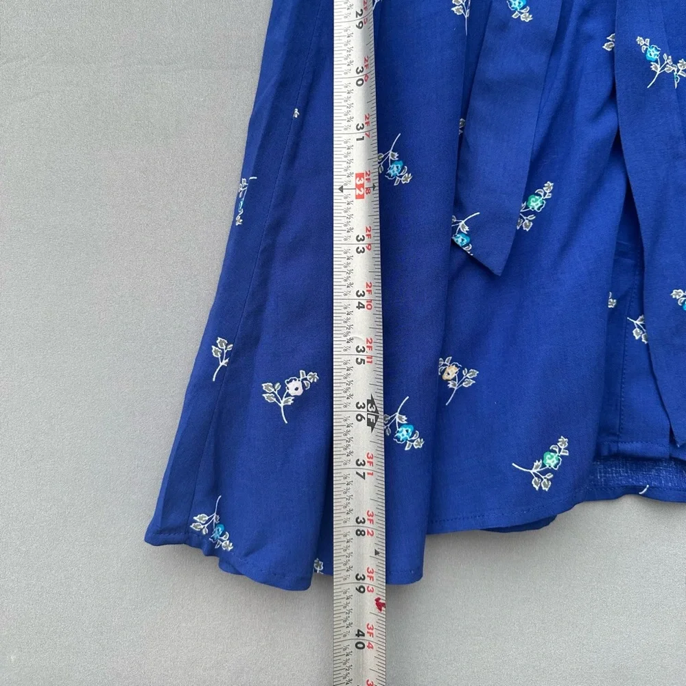 5 for$40 Loft Dress Women Size 16 Blue - Picture 5 of 7